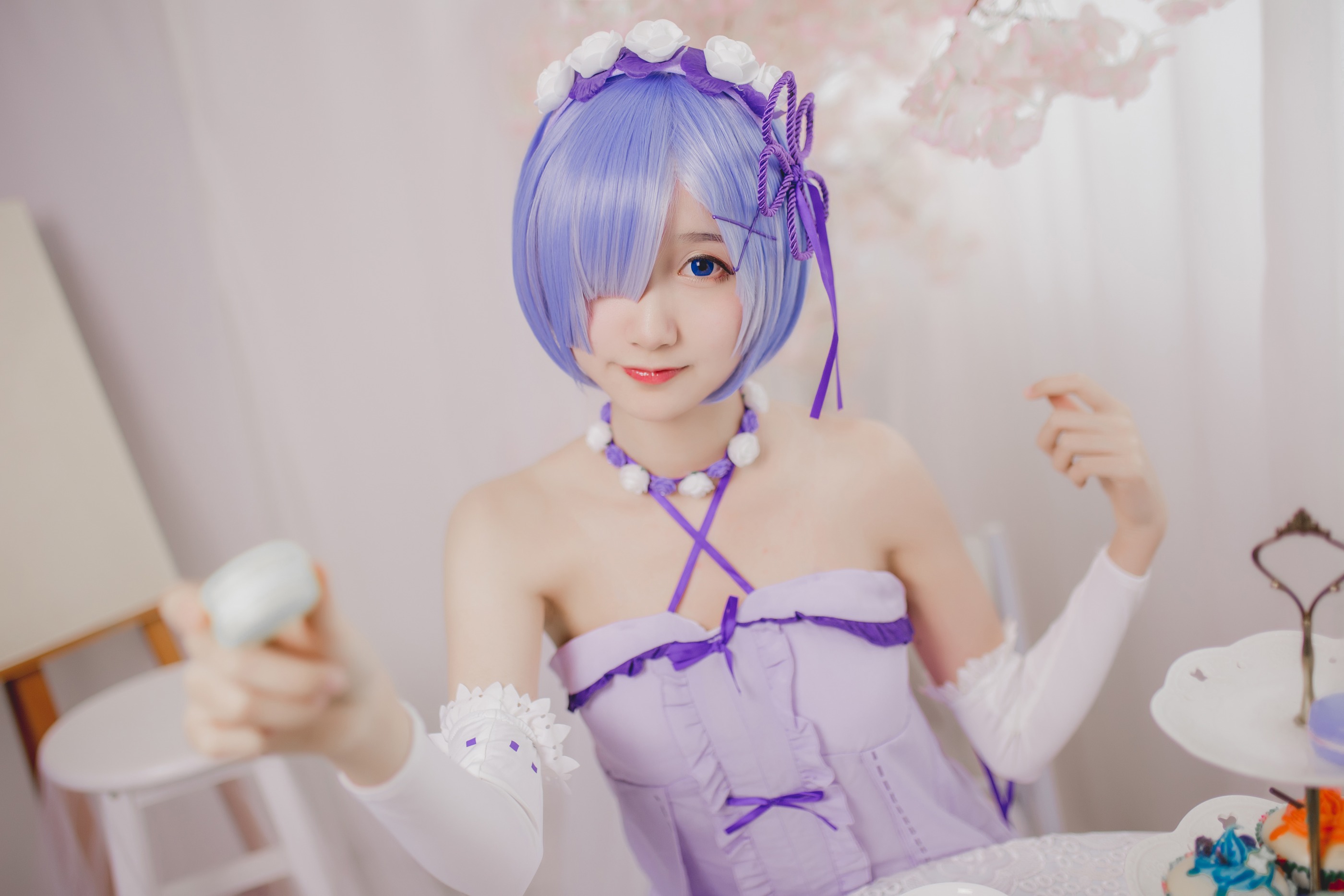 图片[1]-木棉棉 – NO.015 木绵绵OwO 蕾姆-生日篇[24P]-XikXak